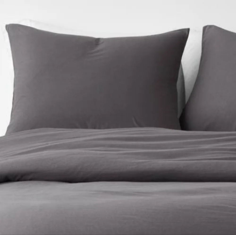 Lucky Brand Viscose‎ Blend Jersey Knit Set Of 2 Standard Pillowcases